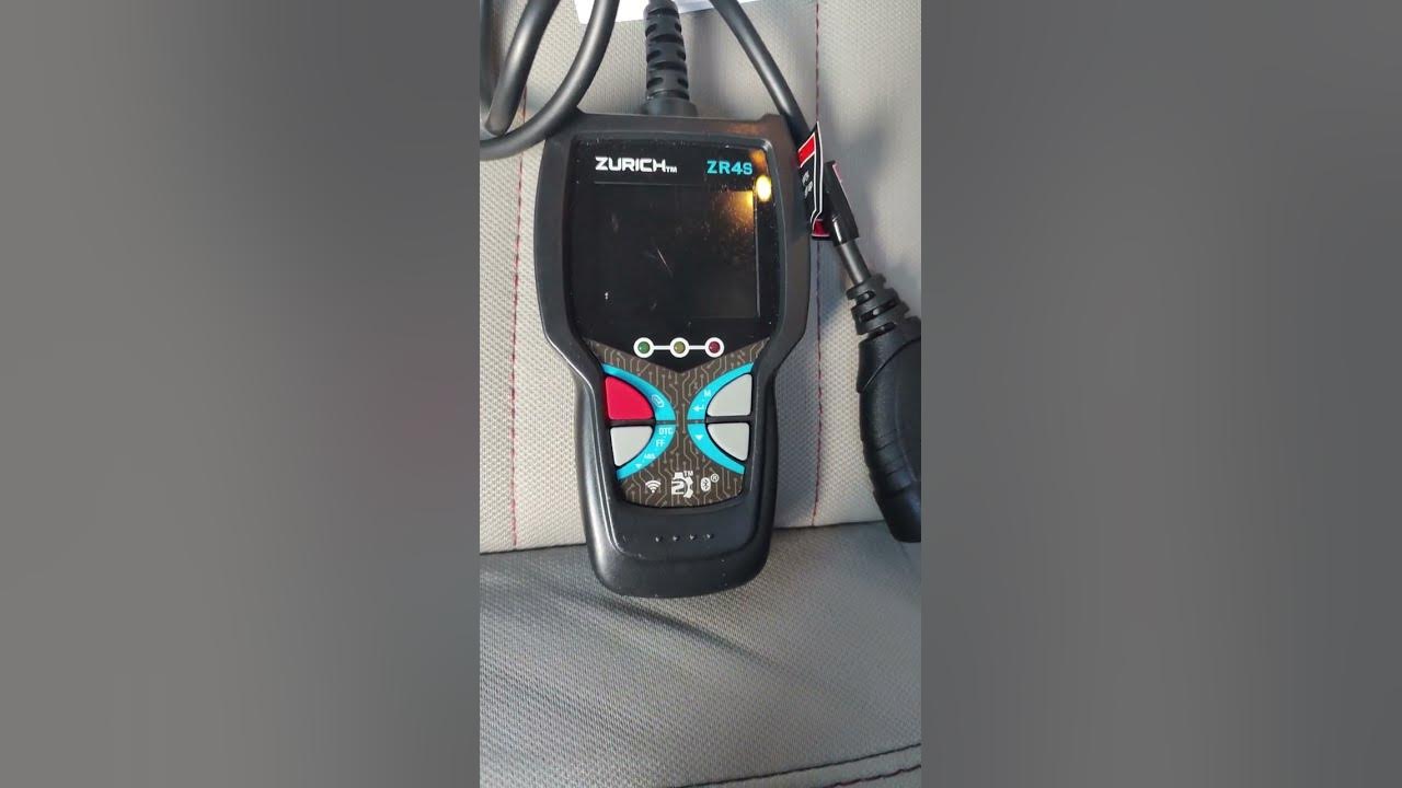 Harbor Freight Zurich ZR4s OBD2 Code Reader Overview - YouTube