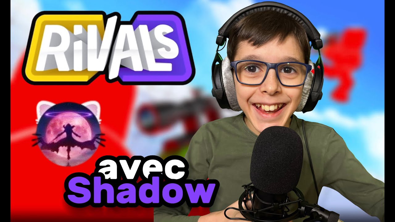 Shadow Halftone Rivals JE JOUE A RIVALS AVEC SHADOW (c'était trop drôle 🤣) - YouTube
