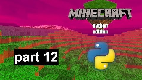 Python Minecraft with Ursina: building next to looked at block - part 12