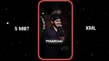 "CHAHAT KASAM NAHI HAI trend status video edit alight xml"by FARZI EDITZ