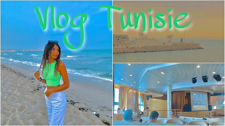 VLOG DÉPART EN TUNISIE ! 🇹🇳
