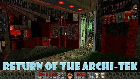 Doom 2: First attempt of Archi-Tek Map 03 Return of the Archi-Tek by romsu89 /UV / commentary