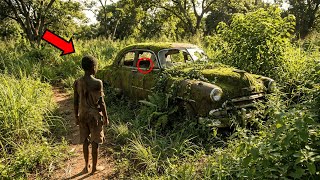 Bocah Yatim Sembunyi di Mobil yang Terkubur — Pas Lihat Isinya, Ia Langsung Menangis Histeris…