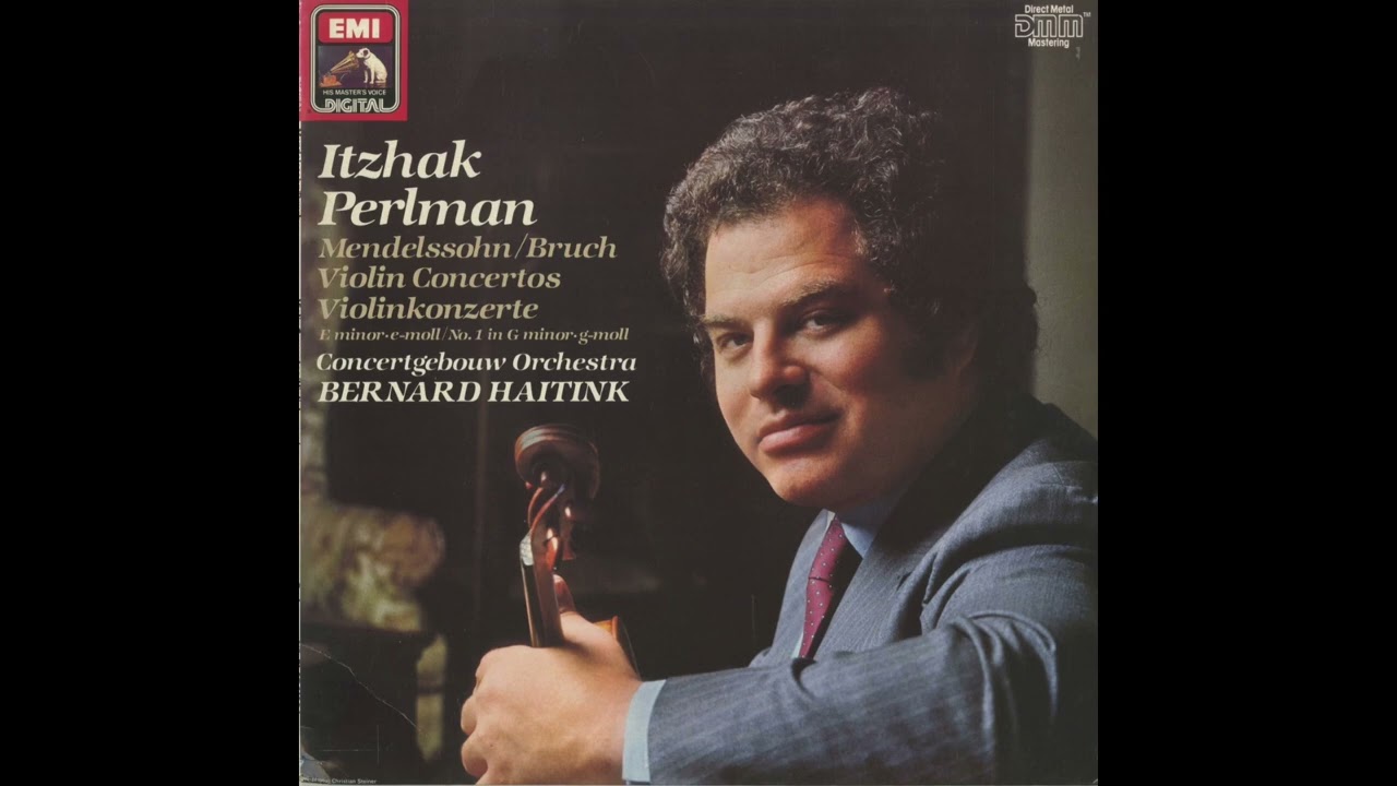 Silent Tone Record/Violin concerto/Mendelssohn,Bruch:No.1/Perlman