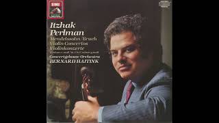Silent Tone Record/Violin concerto/Mendelssohn,Bruch:No.1/Perlman,Haitink,Concertgebouw Orchestra