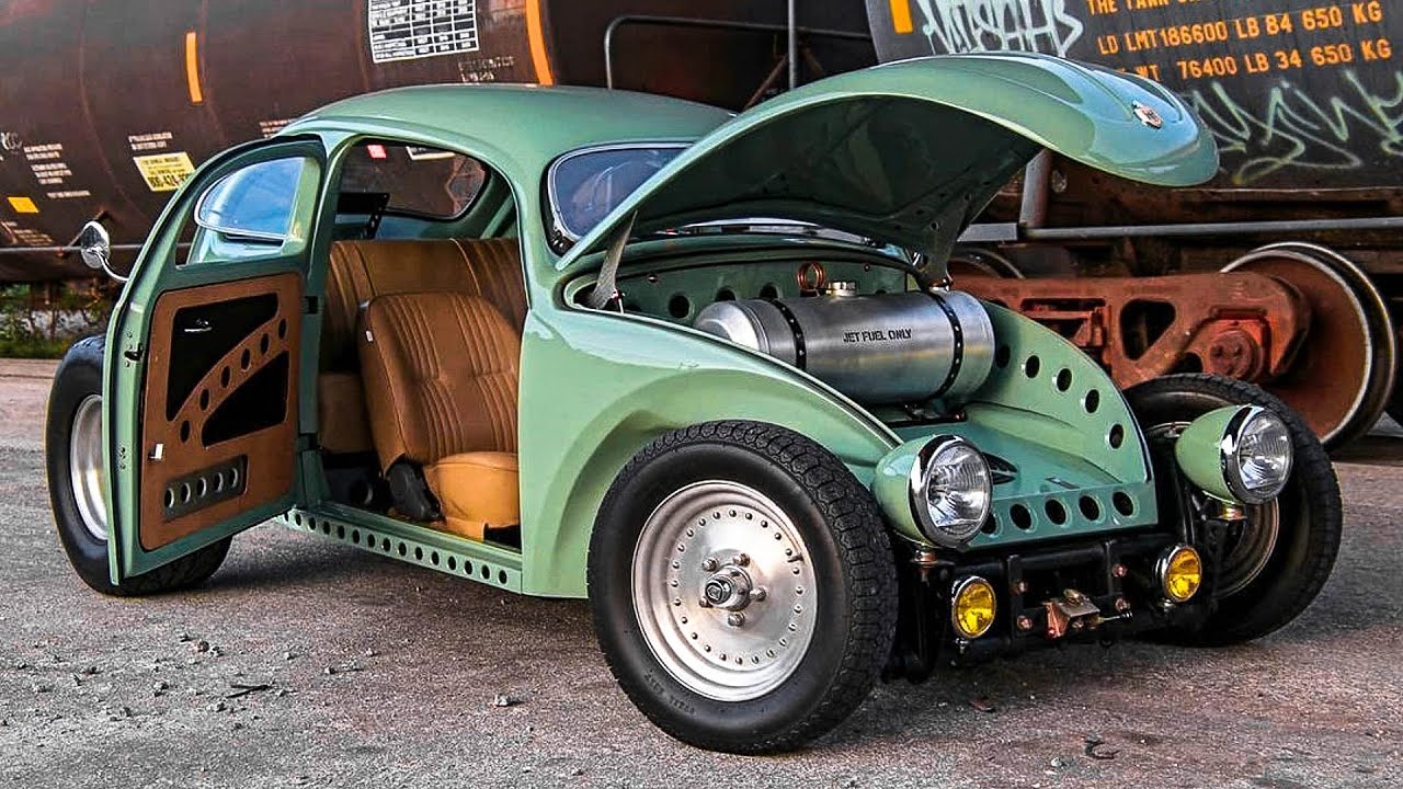 ⁣Father And Son 1962 Volkswagen Beetle Volksrod Hot Rod Build Project