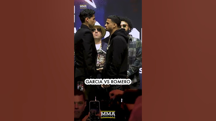 Ryan Garcia vs. Rolly Romero New York City Faceoff | MMA Fighting