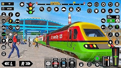 Railway Train Simulator Games - Offroad Mode Level 3 Success