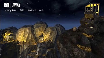 Roll Away (Unity3D ball game) - Main Menu (Update #1)