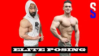 اوضاع فيزيك ايليت | posing physique elite | ساموي