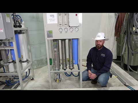 Osmonics / GE Water E4 Reverse Osmosis (RO System) Maintenance & Daily Checks