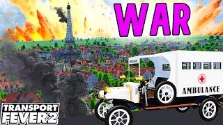 Declaring WAR on AI Enemies In Transport Fever 2!