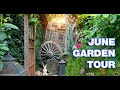 June Garden Update:: Morning walk in the garden with calming music 🌞☕️🌸