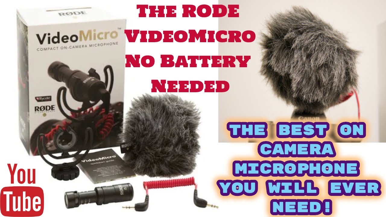 Rode Video Micro On-Camera Cardioid Condenser Microphone