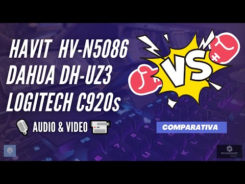 🥊 Havit HV-N5086 vs Dahua DH-UZ3 vs Logitech C920s 🥊