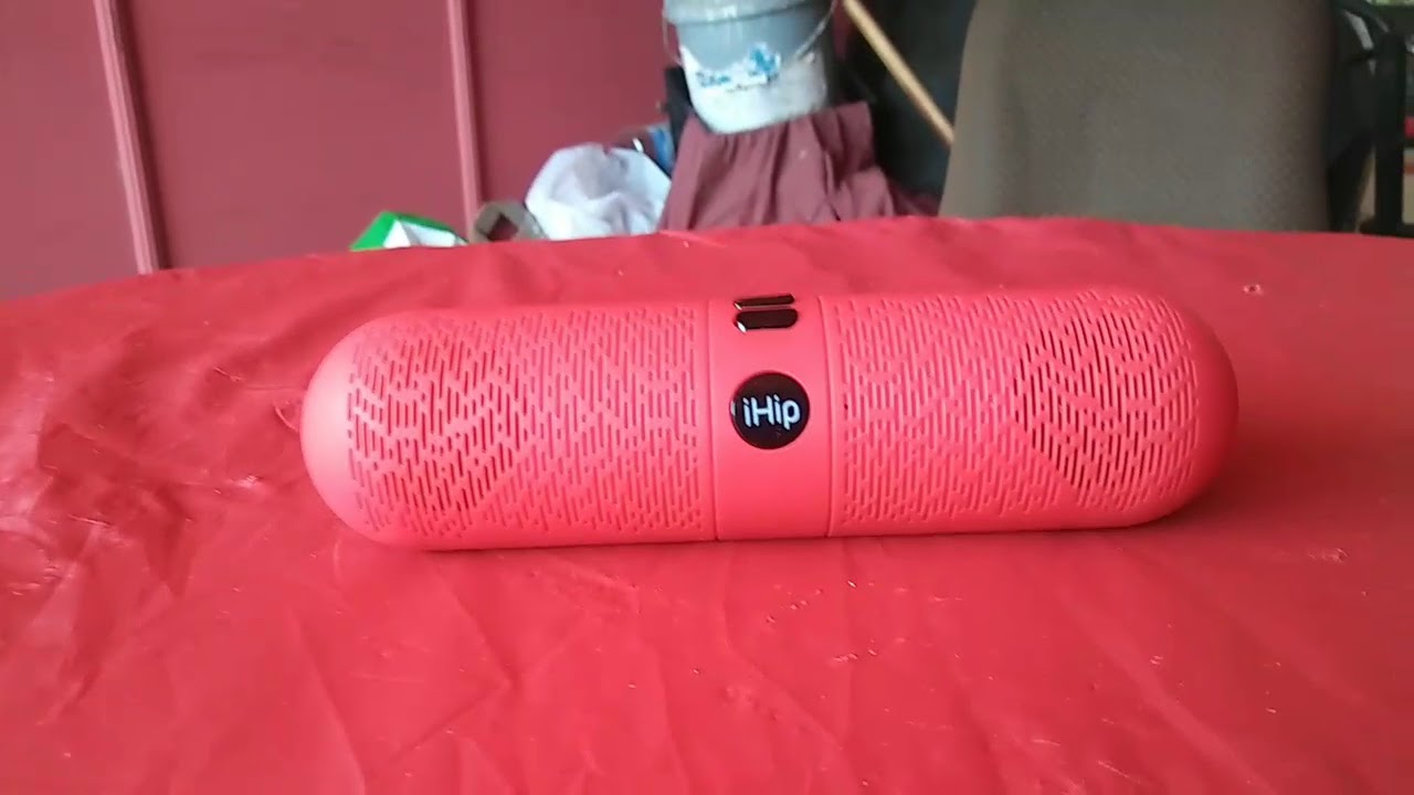 ihip bluetooth speaker pill