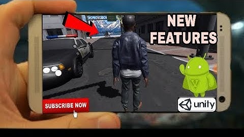 GTA 5 UNITY ANDROID | New Updates - Police Car & Helicopter