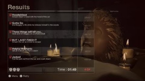 Friday the 13th: The Game broken down 3 skulls single player challenge