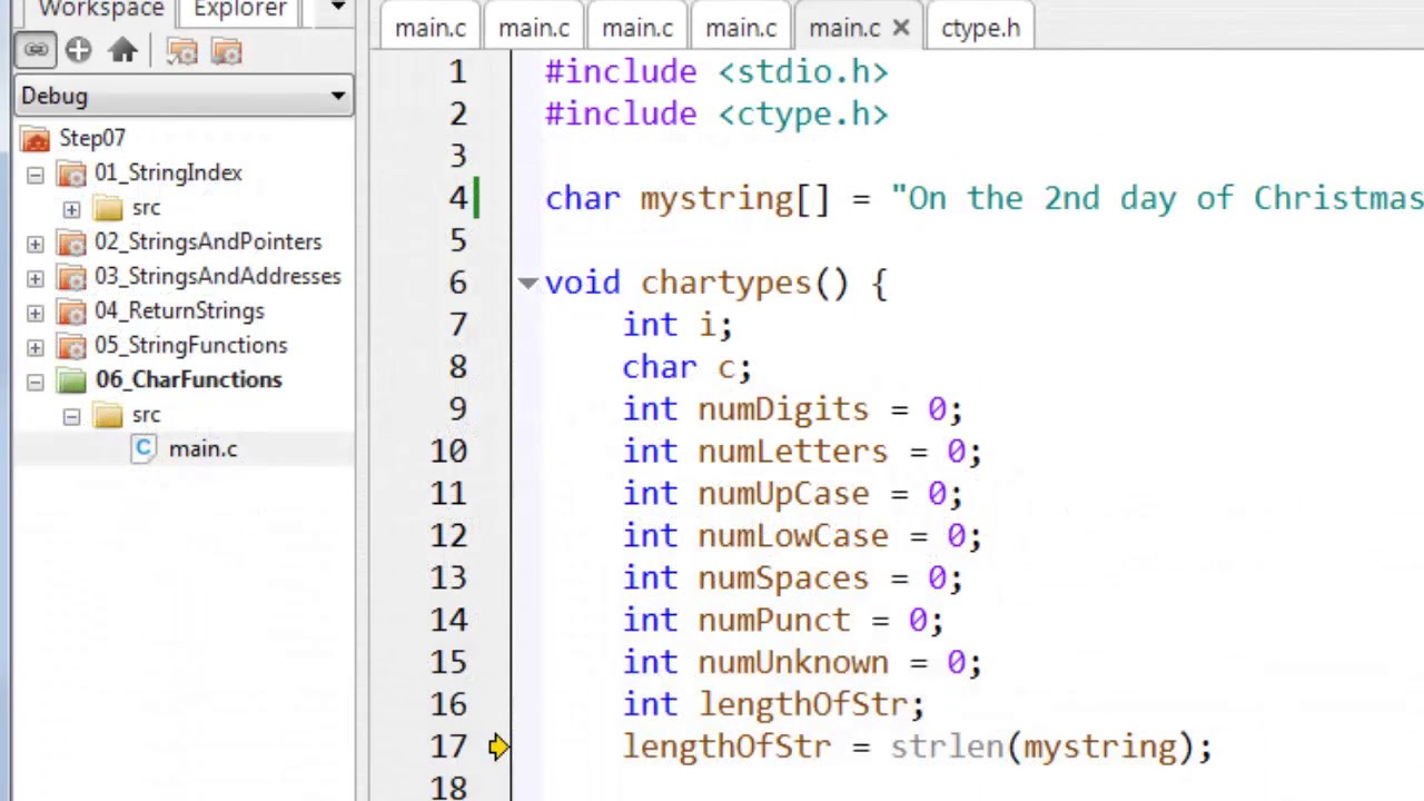 Assigned function