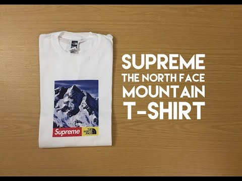 supreme tnf t shirt