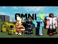 New roblox ben 10 game  omni x