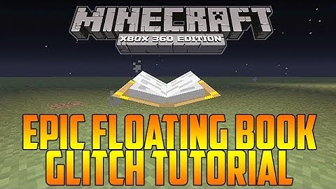 Minecraft Xbox 360: Floating Book Glitch Tutorial - TROLL YOUR FRIENDS - Minecraft PS3