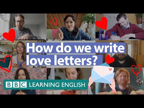 Video: How To Learn To Write Romantic Letters