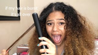 i straightened my hair for the first time in a year | Tawana
