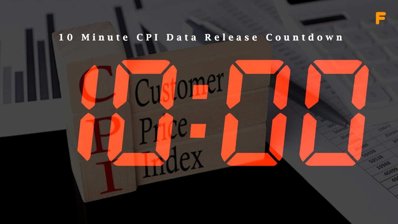 10 Minute CPI Data Release Countdown