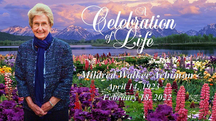 Mildred Walker Achimon Funeral Service.