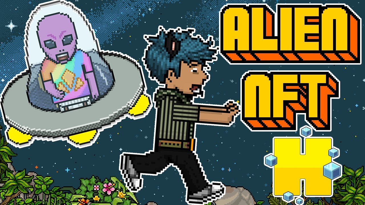 Habbo short: Alien NFT