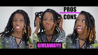 15 PROS AND CONS OF THICK LOCS / Dreadlocks 2017