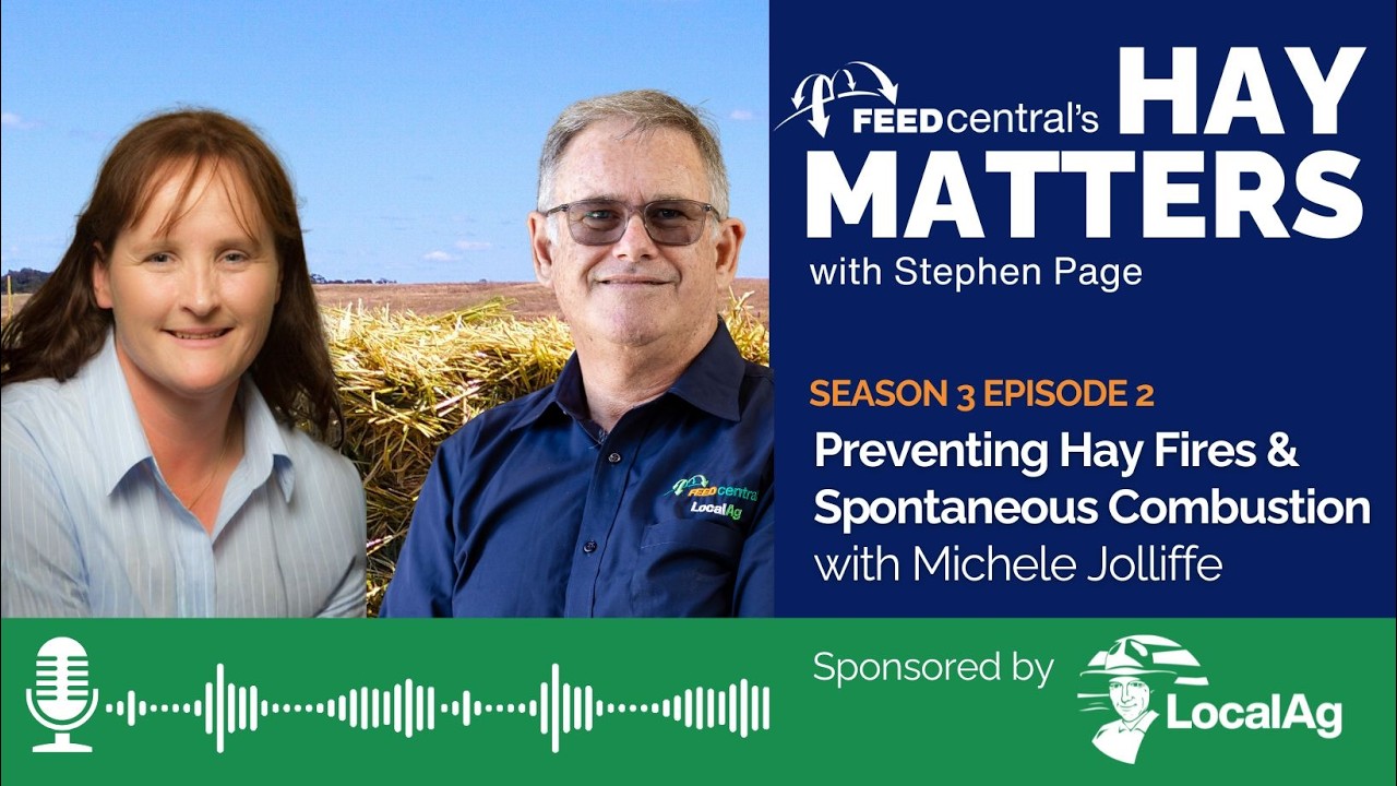 Hay Matters Podcast S3E2 with Michele Jolliffe - Preventing Hay Fires & Spontaneous Combustion