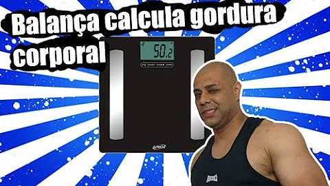 Como a balança mede bioimpedância?