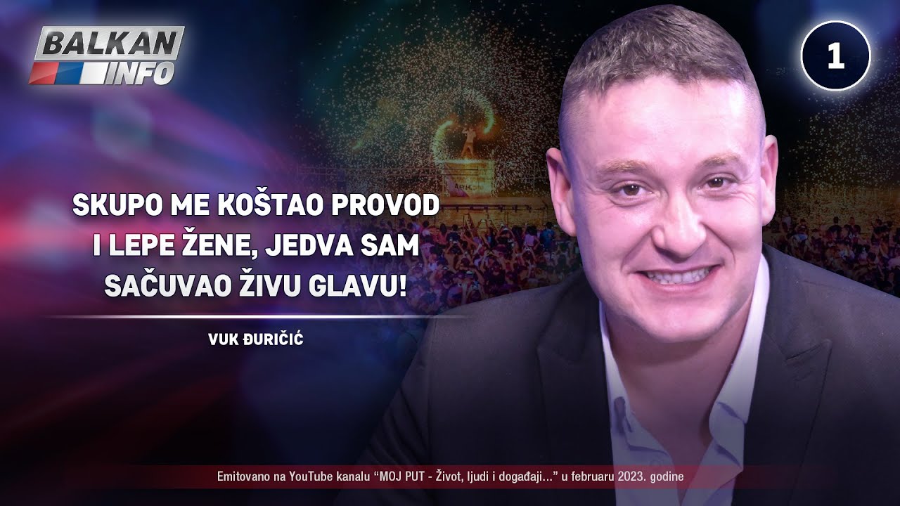 INTERVJU: Vuk Đuričić - Puno me koštao provod i lepe žene, jedva sam sačuvao živu glavu! (10.2.2023)