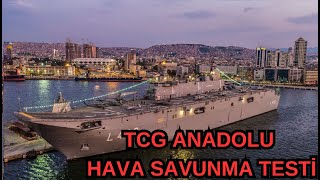 Tcg Anadoluda Yakin Hava Savunma Testi̇ Yapildi