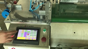 HY-134SK-C Auto two way ultrasonic cutting machine with robot hand