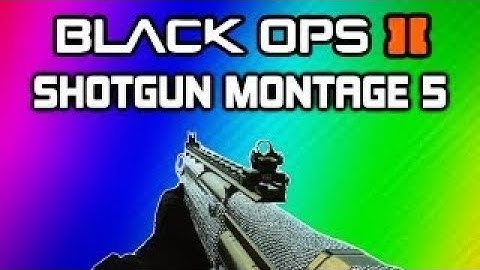 Black Ops 2 Shotgun Montage 5 - KSG, M1216, Combat Axe Clips (Shooting with the Beat)