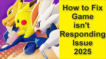 How to Fix Pokémon Unite Game isn