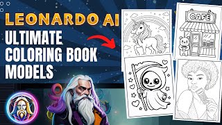 The BEST Leonardo AI Models for Coloring Books (Price and Quality Compared) screenshot 5