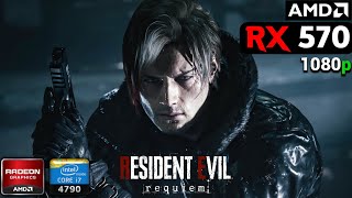 Resident Evil Requiem | On AMD RX 570 + i7 4790 + 16GB RAM | Test 2026