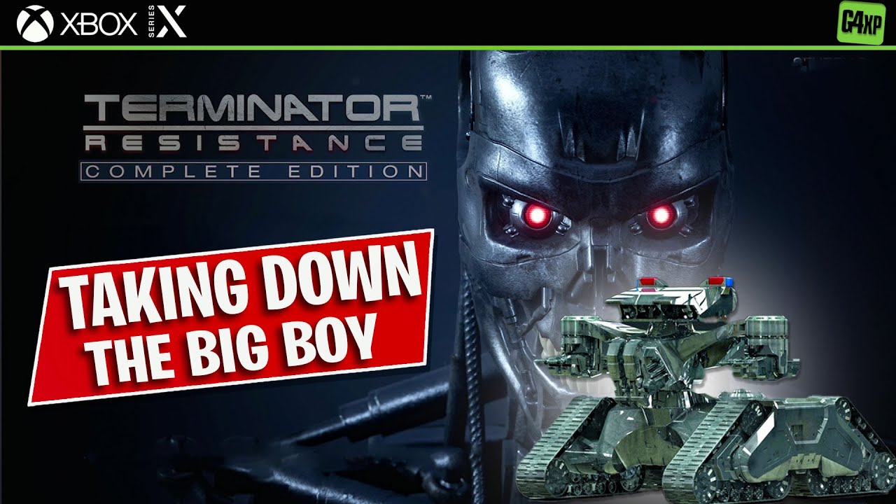 TERMINATOR RESISTANCE - TAKING DOWN A HK TANK - YouTube