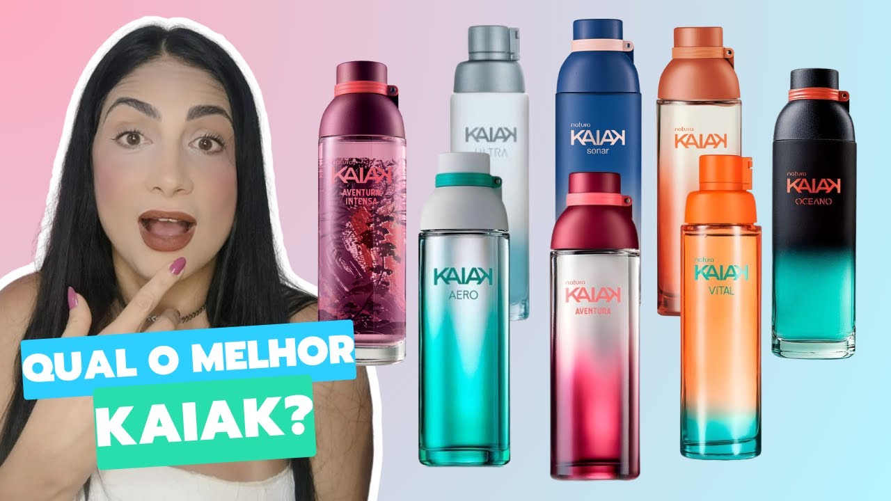 Perfumes Kaiak feminino da Natura: QUAL O MELHOR? Guia definitivo - YouTube