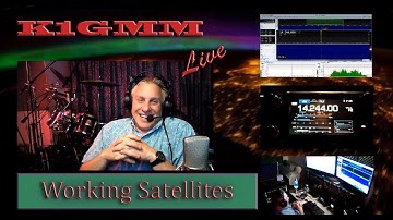 Ham Radio K1GMM Live Steam...Testing the automatic doppler shift in SDR Console!