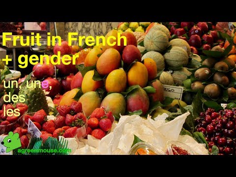 Fruit in French - Les fruits