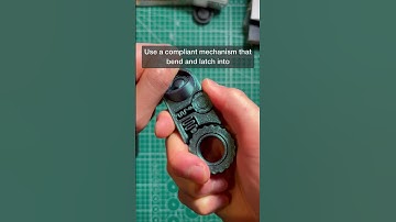 Interesting 3D Printed Fidget Toy with Compliant Mechanisms | Atomic Filament #3dprinting