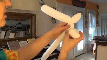 How to make a simple Balloon Bunny Rabbit