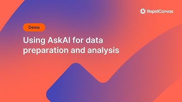 DEMO: Using AskAI for data preparation and analysis