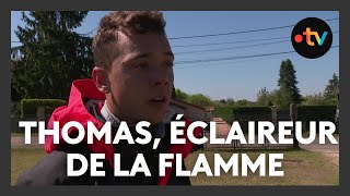 Paris 2024. Thomas, l'éclaireur de la flamme