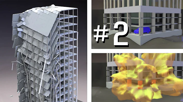 High-Rise Building Simulation #2 - Car Bomb Explosion (INACHUS)